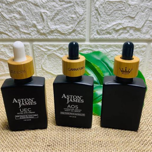 Engraving Frosted Glass Dropper Bottles